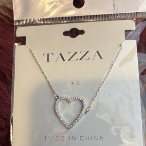 Silver Heart Pendant Necklace